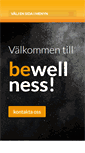 Mobile Screenshot of bewellness.se